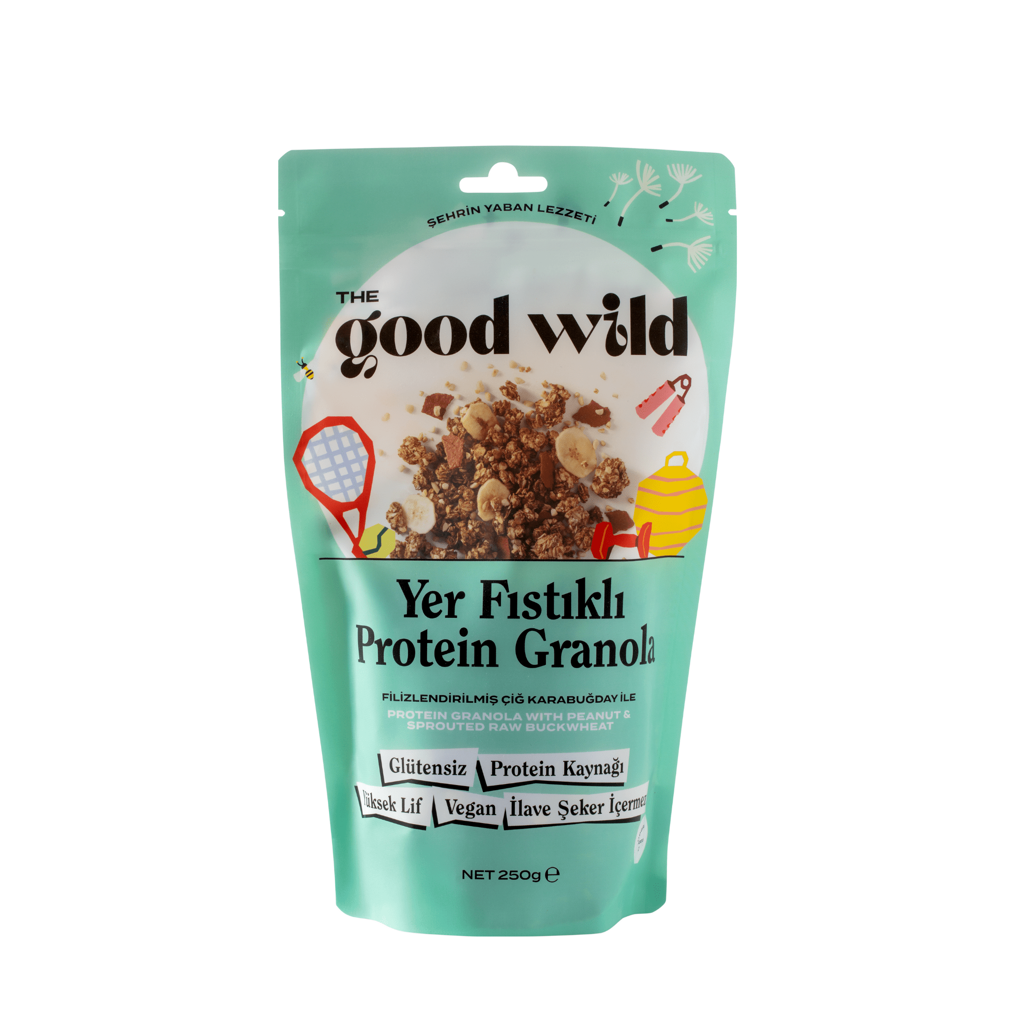 The Good Wild Yer Fıstıklı Protein Granola 250 g