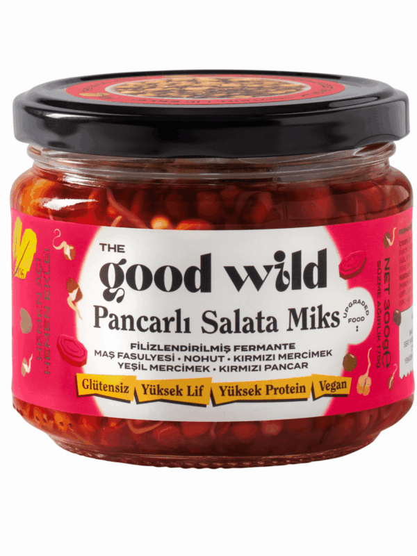 The Good Wild Filizlendirilmiş Fermante Salata Miks Pancarlı 300 g
