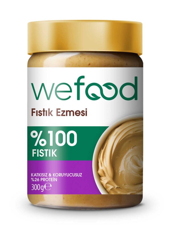 Wefood %100 Sade Fıstık Ezmesi 300 g