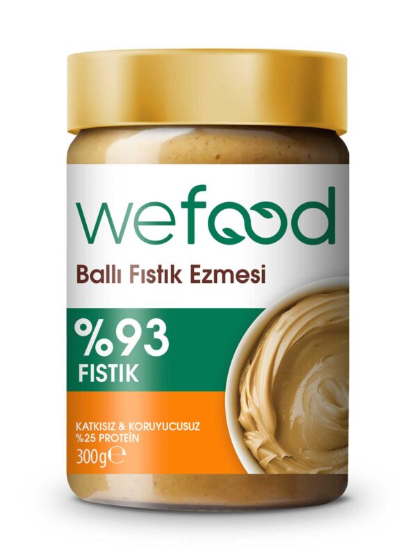 Wefood Ballı Fıstık Ezmesi 300 g