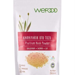 Wefood Karnıyarık (Psyllium) Otu Tozu 200 g
