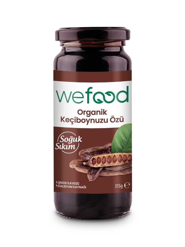 Wefood Soğuk Sıkım Organik Keçiboynuzu Özü 315 g