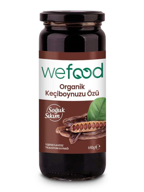 Wefood Soğuk Sıkım Organik Keçiboynuzu Özü 640 ml