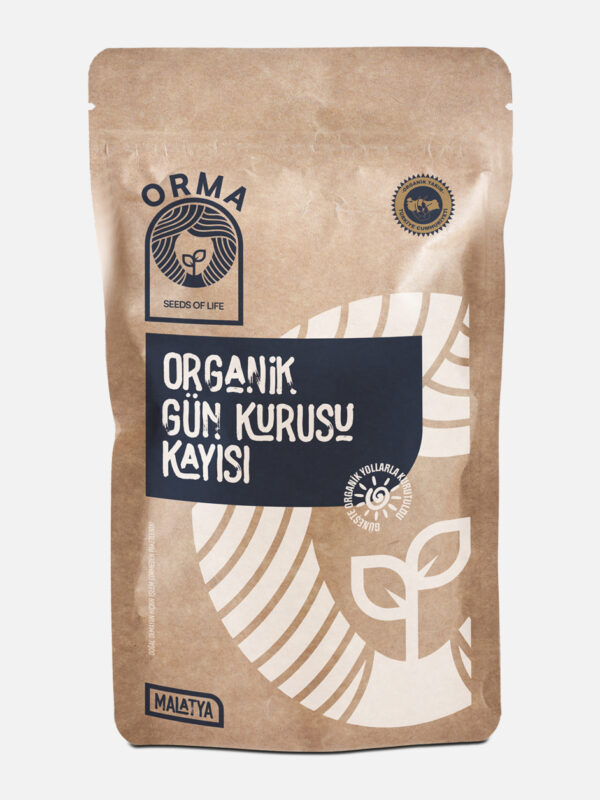 Orma Food Organik Gün Kurusu Kayısı 210 g